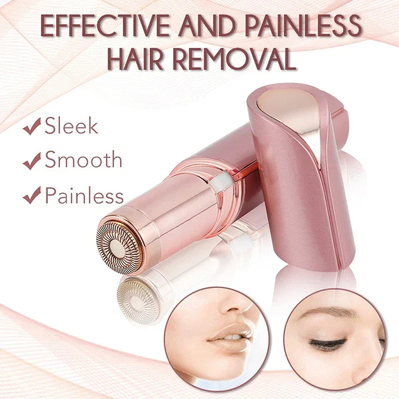 Epilator Face Hair Removal Lipstick Shaver Electric Eyebrow Trimmer Women Hair Remover USB Charging Mini Shaver Epilator