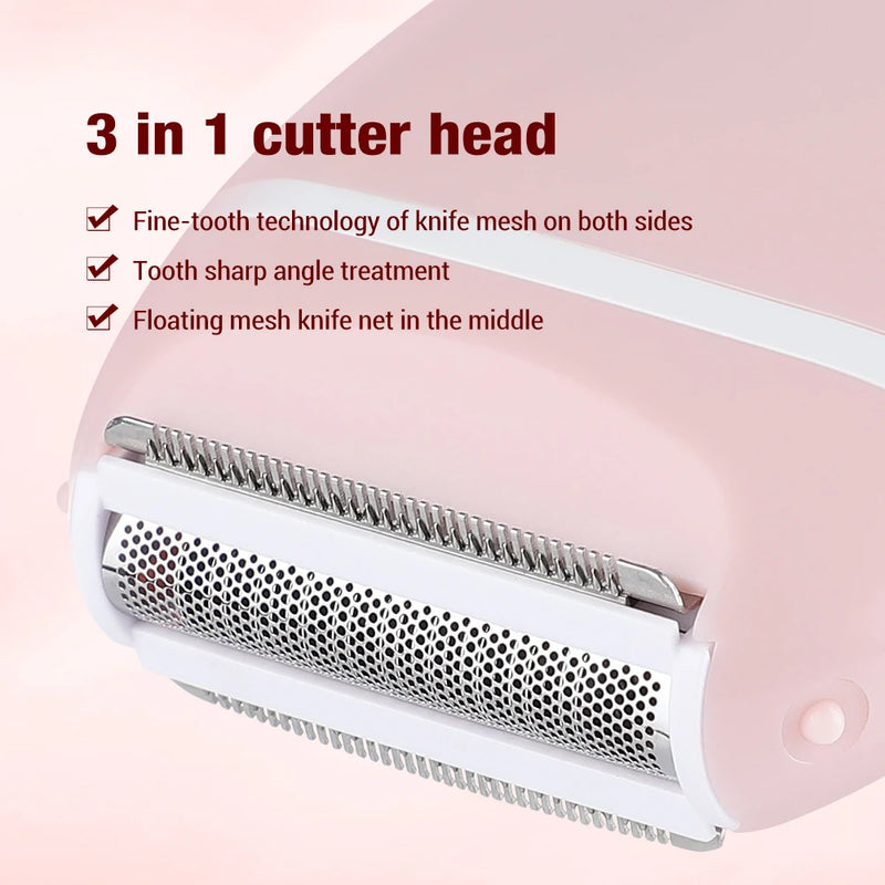 Electric Epilator USB Rechargeable Women Shaver Whole Body Available Painless Depilat Female Hair Removal Machine High Quality